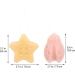 STOBAZA Konjac Face Wash Sponges - 2pcs Exfoliating Kids Bath & Baby Loofah Scrubbers | Portable Konjac Body Puff & Toy - Buy Online on GoSupps.com