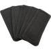Ohbabyka Baby Cloth Soft Charcoal Bamboo Inserts Reusable Liners Diapers (5 Pieces Black) 5 pieces Black - Buy Online on GoSupps.com