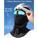 Balaclava Ski Mask 2 PCS Black - Windproof Sun UV Protection Full Head Cover for Outdoor Sports, Cycling - Men Women - Buy Online on GoSupps.com