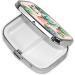 Lovely Succulent Plants 2 Compartment Pill Case - Cute Travel Pill Organizer for Pocket & Purse Gifts - Buy Online on GoSupps.com