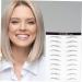 LALADEFIEE 2 Pairs Eyebrow Sticker Lumentes Magnetic Eyelashes False Eyelashes Elf Brow Gel Eyebrows Black - Buy Online on GoSupps.com
