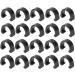 Saipe 20pcs Aluminum Bike Cable C-Clips Brake/Derailleur Shift Cable Clamp Set - Buy Online on GoSupps.com