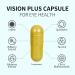 Vision Plus Eye Vitamins with Lutein 20mg Bilberry & Blueberry Extract - Key Antioxidants for Eye Health Support - 90 Capsules Non-GMO 90 Count (Pack of 2) - Buy Online on GoSupps.com