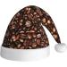 Chrysm Festive Christmas Hat Long-Lasting Color Perfect Accessory For Holiday Parties Adult Sizegraffiti Lips Funny Roasted Coffee Beans One Size - Buy Online on GoSupps.com