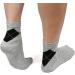 1 paire Hommes Argyle Prints Hydratant Adoucir Skin Cracked Gel Chaussettes Gris clair Gris - Buy Online on GoSupps.com