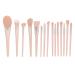 Makeup Brush Kit Pink Synthetic Eyeshadow Brush Set Powder Concealers Complete Glamorous Makeup Application Artificial Fiber