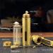 Reusable Windproof Trench Lighter Vintage Exquisite Wheel Kerosene Lighter Antique Brass Lighter Unique Birthday Gift(Bronze) - Buy Online on GoSupps.com