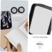 SEWOART Glasses Holder 2 Sets - Travel Case Makeup Mirror & Outdoor Storage for Suitcase - International Shipping Available - Buy Online on GoSupps.com