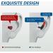 Buy Reusable Swimmer Surfer Ear Plugs - 4 Sizes for Adults | Aqua Ear Protection for Swimming Shower & Surfing - Safe & Comfortable Red + Blue - Buy Online on GoSupps.com