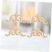 Alipis 4pcs Furniture Ornament Flower Corner Wooden Carving Corner Decals Unpainted Frames Cabinet Flowers - Buy Online on GoSupps.com
