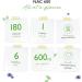 NAC - N-Acetyl L-Cysteine 180 Capsules with 600 mg Each - 6 Month Supply - Vegan - Highly Dosed - Premium Quality - Buy Online on GoSupps.com