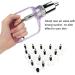 MTTXY 14-Part Cupping Therapy Set - Professional Glass Tap Massage Kit in 5 Sizes for Home Use & Studio - Buy Online on GoSupps.com