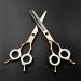 Professional Hairdressinghaircutting scissors with Double Tail 6.0Inches Set 440C Salon Sharp and Precise Cut Barberhaircutting scissors Combination Set Used with Both Hands for Ri - Buy Online on GoSupps.com