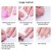 1200pcs Nail Tips Double Sided Sticker Gel Tape | Transparent Flexible Self Adhesive False Nails for Manicure - International Shipping Available - Buy Online on GoSupps.com