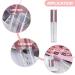 Beaupretty 6-Pack Lip Gloss & Balm Bottles with Magic Wand | Empty Cosmetic Tubes for Lipstick & Gloss - Durable ABS - Buy Online on GoSupps.com
