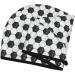 Quick-Dry Hair Towel Wrap - Soccer Design | Hair Drying Towel with Button for Effortless Drying - Buy Online on GoSupps.com