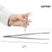 AFTREN High Precision Straight Tweezers - Stainless Steel Serrated Tweezers for Doctors | 7.5 Laboratory Tool - International Shipping Available - Buy Online on GoSupps.com