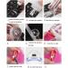 PMDCT Nail Art Stamper Kit - Transparent Nail Stamp Tool & Print Templates for Beginners & Professionals | International Shipping - Buy Online on GoSupps.com