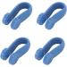 Hand Pressure Point Clip - 4 Floral Shape Mini Clips for Migraine Relief & Tension Reduction - Universal Acupressure Tool (Blue) - Buy Online on GoSupps.com