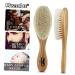 FOMIYES Baby Wool Beard & Mustache Brush | Vintage Bamboo Cleaning Tool for Men - Buy Online on GoSupps.com