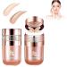 GeRRiT Butterfly Cushion BB Cream Moisturizing Concealer Makeup Base Liquid Foundation Concealer 2 in 1 Blocks Sun Waterproof Concealer Cream Long Lasting Concealer Concealer Pore