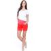 Mija Maternity Shorts Pants Trousers with Over Bump Panel - Red (Size 18) | 1047 - Buy Online on GoSupps.com