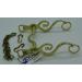 Kandare Spanish Baroque Portuguese Show - 12.5 to 16.5 Sizes in Gold & Silver | Includes Chin Chain 13.5 - Buy Online on GoSupps.com