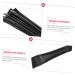 BELLIFFY 12pcs Eyeliner Brush Eye Shadow Brush Flat Liner Brush Eyeliner Makeup Tool Concealer Brush 15.5x1.2x0.6cm Black - Buy Online on GoSupps.com