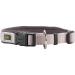 HUNTER NEOPREN VARIO PLUS collar dog collar nylon padded with neoprene 45/2.0 (M) grey 45/2.0 (M) grey