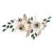 DOITOOL Girls Hair Clips Womens Hair Clips Vintage Hair Clips Women Hairpin Flower Hair Clips Flower Hair Accessories Bun Hair Flower Comb Hair Pin Metal Women's Jewelry Dress