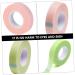 Housoutil 6 Rolls Lash Tape Eyelash Patches Adhesive Fabric Tape Lash Extensions Pads Eyelash Patches Medical Adhesive Tape Strip With Holes Extension Belt Non-woven Tape - Buy Online on GoSupps.com