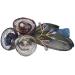 Butterfly Flower Vintage Hairpin - Novelty Chinese Fashion Style Automatic Spring Hair Clip Ornament Headwear
