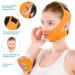 Buy Face Slimming Mask & V-Face Line Belt Reducer | Anti-Wrinkle Facial Care (Orange) - International Shipping Available - Buy Online on GoSupps.com