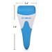 Blue Ice Roller for Face & Eye Puffiness Relief | Tighten Pores Reduce Wrinkles & Relieve Dark Circles | Premium Face Massager for Migraine Pain Relief - Buy Online on GoSupps.com