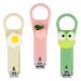 Leikedun Nail Clippers Set Kids Nail Clipper 3 Pieces Nail Clippers Childrens Nail Clippers Nail Clippers Sharp for Women Girls Children A-3PCS Nail Clippers