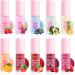 INTEROOKIE Multicoloured Fruit Moisturising Lip Gloss - Dudu Lip Glaze Long Lasting and Fade-Proof Makeup (15) - Buy Online on GoSupps.com