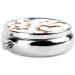 Beagle Dog Round Pill Box | 3 Compartment Portable Travel Organizer for Vitamins & Medicine - Buy Online on GoSupps.com