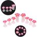 Toe Separators 8 Flower Toe Separator Toe Separators Silicone Daisy Flower Toe Spacers Reusable Toe Separators For Nail Varnish Toe Dividers For Nail Polish Pedicure Tools Pink - Buy Online on GoSupps.com