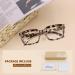 JiSoo Oversized Blue Light Reading Glasses for Women - Fashionable Demi Grey 1.75x Blue Light Blocking - Buy Online on GoSupps.com