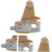 Buy Minkissy Electric Clipper Switch - Hair Trimmer Replacement Tool for Easy Haircut Repairs - Durable Plastic Shaver Switch 2X2X1CM Brown - Buy Online on GoSupps.com