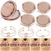 Personalized Graduation Gifts for Her: Rose Gold Compact Mirror, Love Knot Bracelets, Scrunchies - Custom 2023 Graduation Travel Gifts for Women - High School/College Party Favors - Buy Online on GoSupps.com