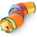 Blnboimrun Cat Tunnel with Play Ball Interactive Peek-a-Boo Chute & Tube Toy for Indoor Cats | Camouflage S-Style Design - Buy Online on GoSupps.com