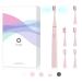 Oday N9000 Sonic Electric Toothbrush 90% End-Rounding 10 YR Warranty 2 000 mAh Battery (180 Days) IPX7 Waterproof 43 000 VPM (2nd Gen. 3S Sonic Motor) 5 Modes with Smart Timer 6 Brush Heads
