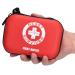 Portable First Aid Kit -Small First Aid Kit, Compact Medical Kits with Compartments EVA Case for Camping, Hiking, Car, Home,Sports - Emergency & Medical Supplies