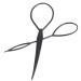 LQNB Topsy Tail Hair Twister Styler - 2 Pcs Hair Styling Aid for Perfect Loops - Black Hairstyle Tool - Buy Online on GoSupps.com