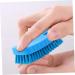 minkissy Nail Brush Nail Clean up Brush Nail Cleaner Brush Nail Cleaning Brush Fingernail Scrub Nail Scrubbing Brush Toe Brush Shoe Cleaning Ball Polyester 11.5x5cm Blue - Buy Online on GoSupps.com