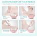VOGOE 4-in-1 Epilator for Women - Rechargeable & Cordless Hair Removal with 21 Tweezers - Electric Razor for Face, Legs, Arms, Armpit, Bikini - 2 Speeds - Pink - Buy Online on GoSupps.com
