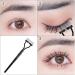 Stainless Steel Folding Eyelash Comb & Separator | Portable Makeup Brush Tool - Buy Online on GoSupps.com