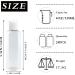 24 Pack 4oz Clear Plastic Travel Bottles with Flip Cap - Refillable Containers for Shampoo, Soap, Lotion & Cream - Buy Online on GoSupps.com