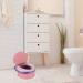 Foldable Portable Potty Chair for Toddler Travel - Pink Training Toilet Seat for Baby Kids - Indoor & Outdoor Use - Buy Online on GoSupps.com